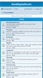 Mobile Screenshot of forum.kondis.no