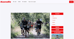 Desktop Screenshot of kondis.no